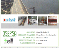 Proyecto de reparación de las compuertas de seguridad del desagüe de fondo de la presa de Valmayor (Madrid)