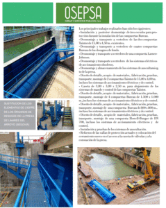 Sustitución de los elementos de cierre de los órganos de desagüe de la presa de Linares del Arroyo (Segovia)